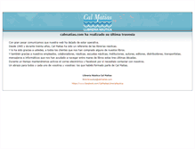 Tablet Screenshot of calmatias.com